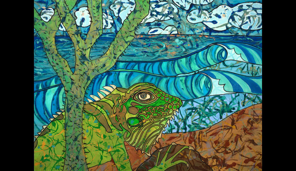 This piece is inspired by surf trips to Baja, Mexico. I've been going to Baja on expeditions since I was a young kid.