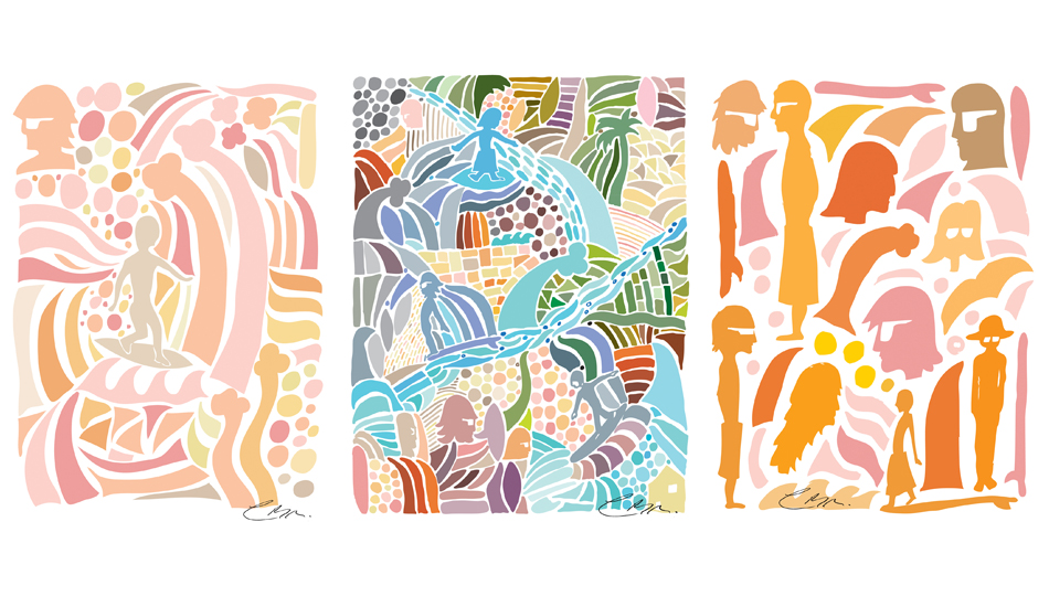 Chris Robb Art- 3 Prints