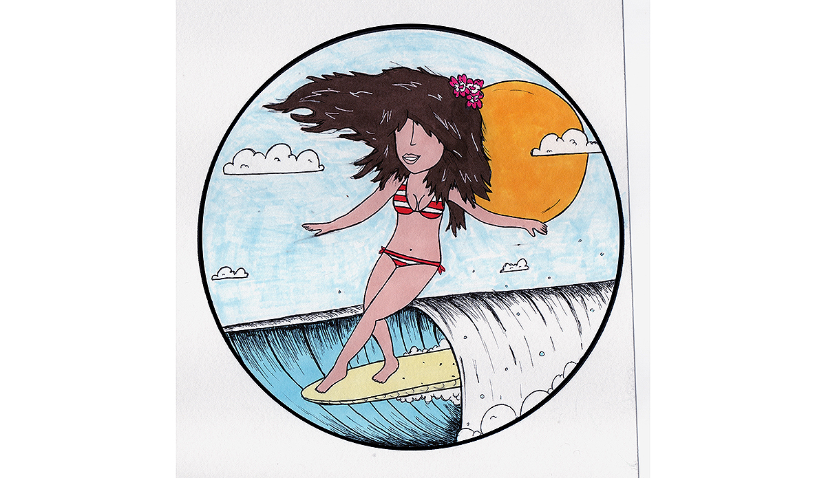 surf-girl