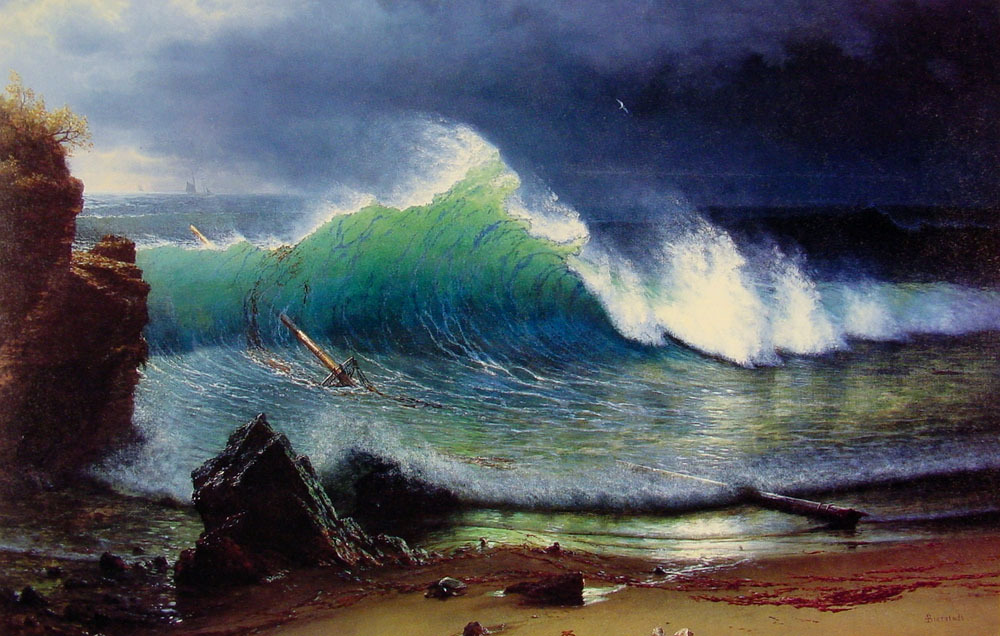 albert-bierstadt-the-shore-of-the-turquoise-sea-1878