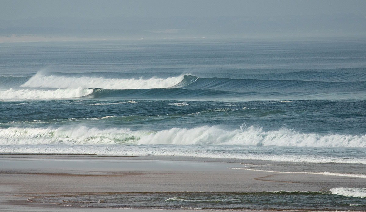after 3 weeks of lockdown in France, people stay home,no one on the beach or in the streets in Hossegor
