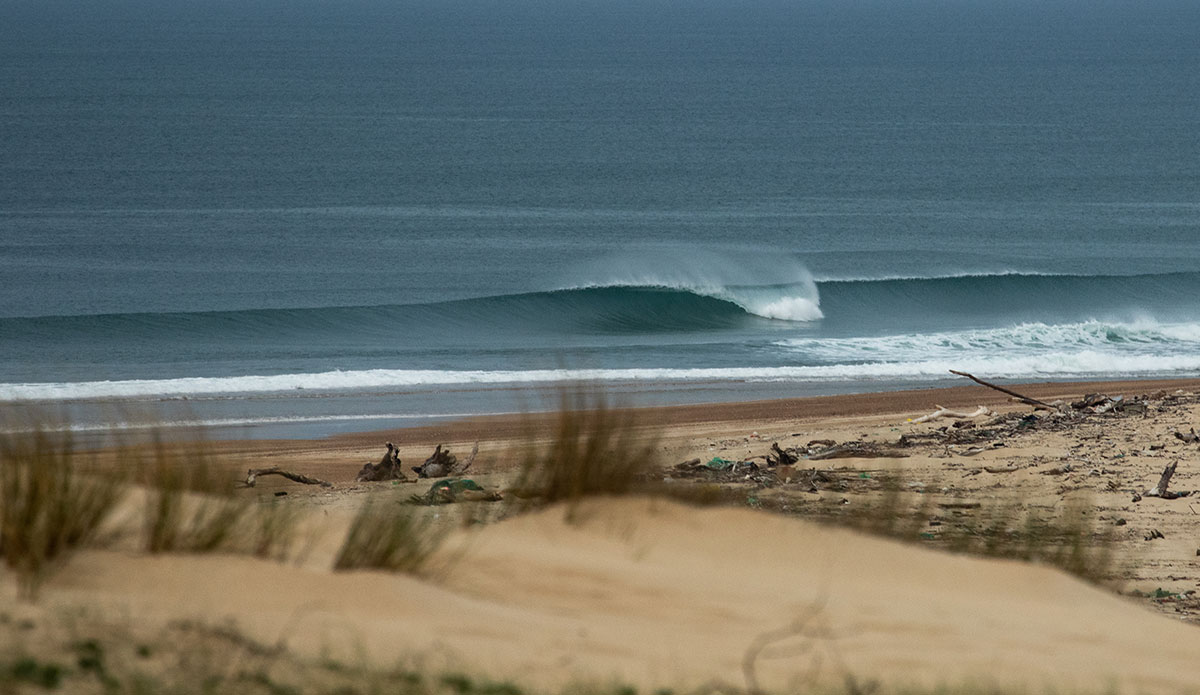 lockdown in France,in moliets at the beach