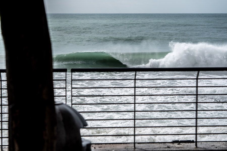 Waves like this.