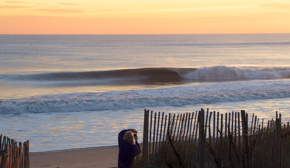 sunrise-in-kill-devil-hills-with-perfect-lines-and-no-one-out