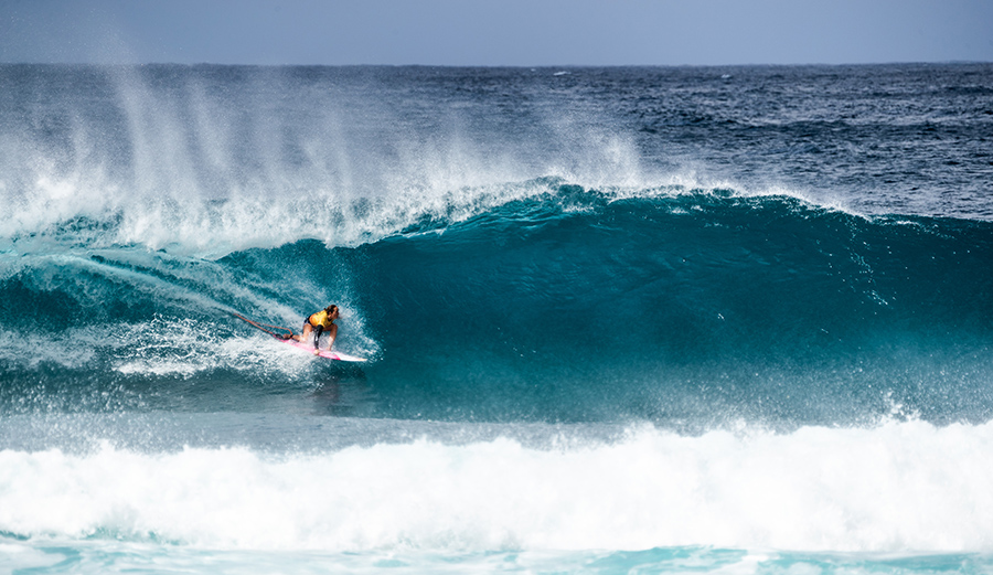 PIPELINE, HI - [DATE]:  on December 7, 2020 in Kapalua, Hawaii. (Photo by Brent Bielmann/World Surf League via Getty Images)