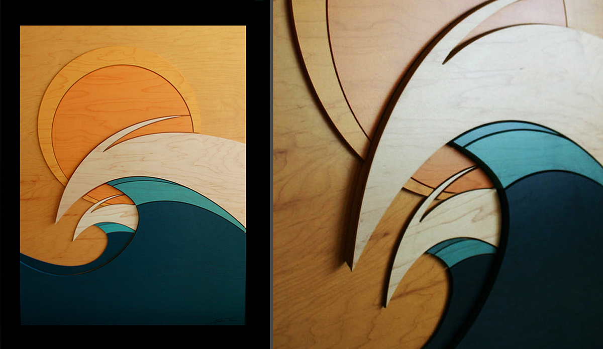 morningpeaks-shaunthomas-surfart-woodart