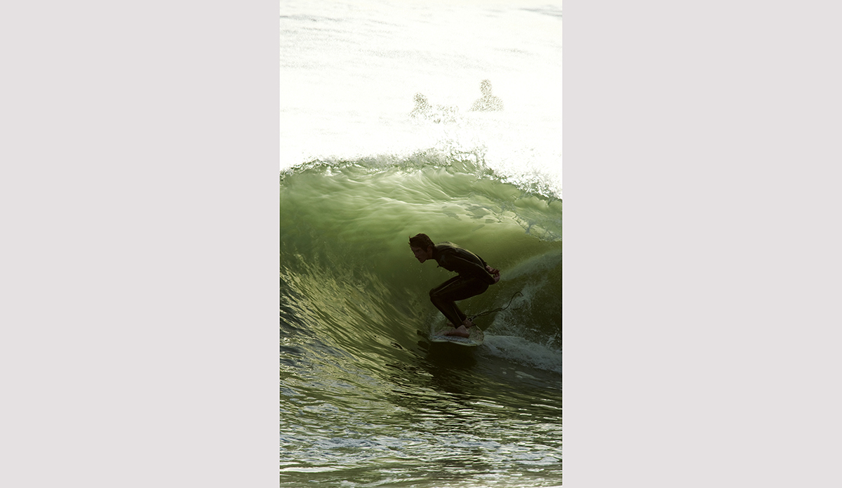 JR Watson finding some shade at a fickle spot outside Los Angeles, CA.