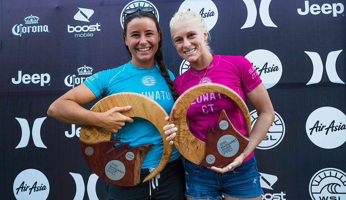 Johanne Defay and Tatiana Weston-Webb