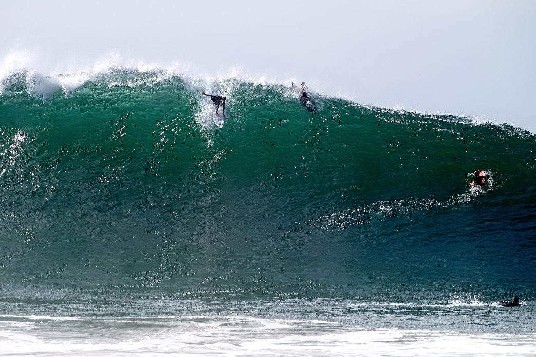 On the biggest days of the smmer you'll find Bobby Okvist in the best position to make critical drops like this at Wedge.