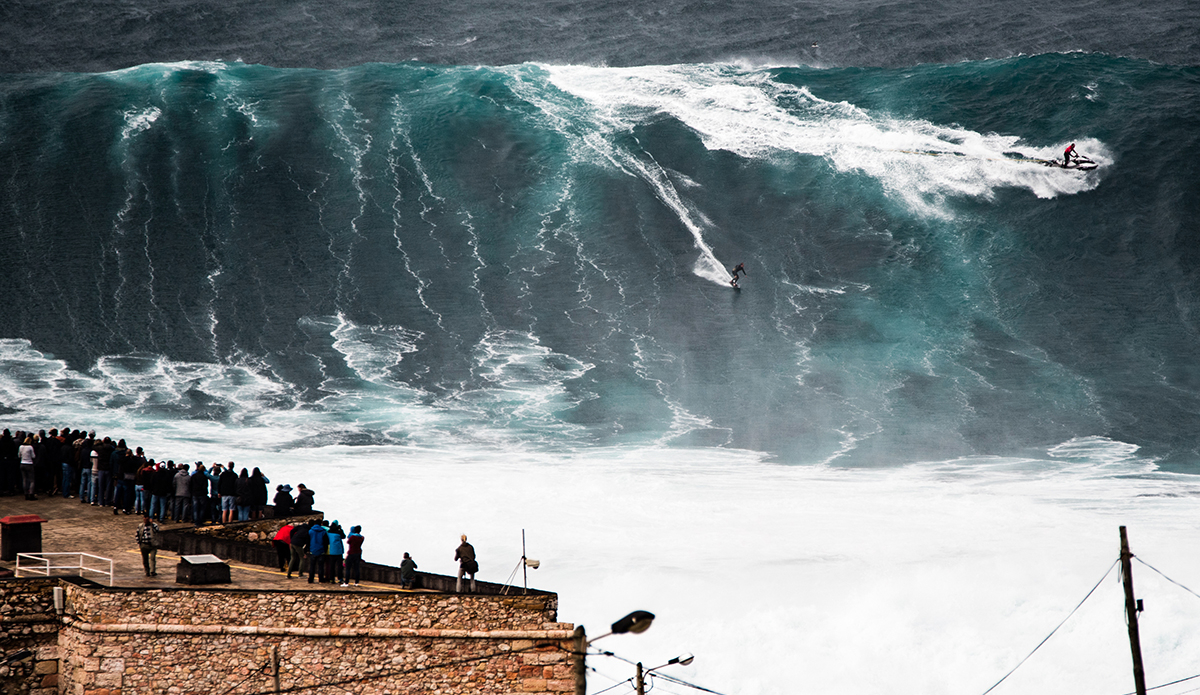 Sebastian Steudtner at Nazare, Portugal