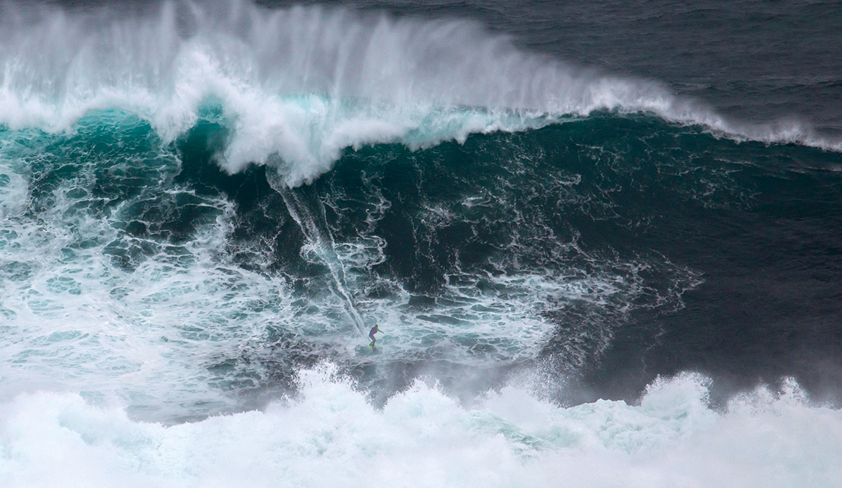 Pedro Scooby at Nazare, Portugal