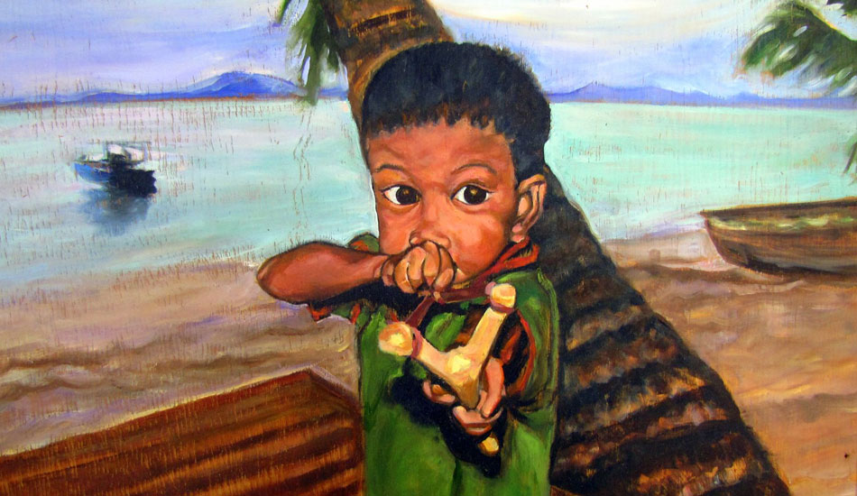 Boy Sumatra Art Phil Goodrich