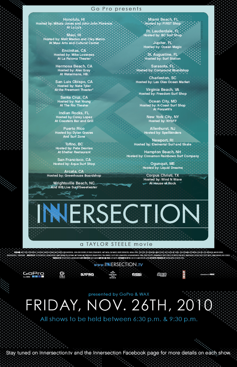Innersection Blue Premiere Dates.