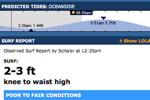 Surfline Surf Report