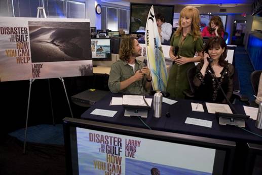 Timmy Curran appears on Larry King Live during the early stages of the BP oil spill. Timmy Curran appears on Larry King Live during the early stages of the BP oil spill.