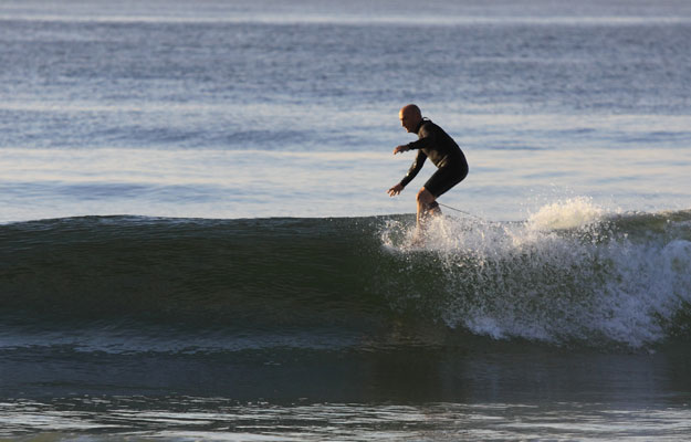 Rich Luthringer Longboarder Hang Ten