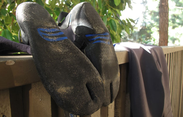 Is wearing booties such a sin? Booties and wetsuit