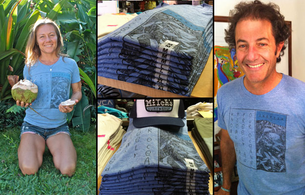 Rochelle Ballard and Shaun Tomson have their Inertia tees. Do you? Rochelle Ballard and Shaun Tomson have their Inertia tees. Do you?