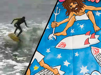Zoltan Torkos First Ever Surfing Kickflip