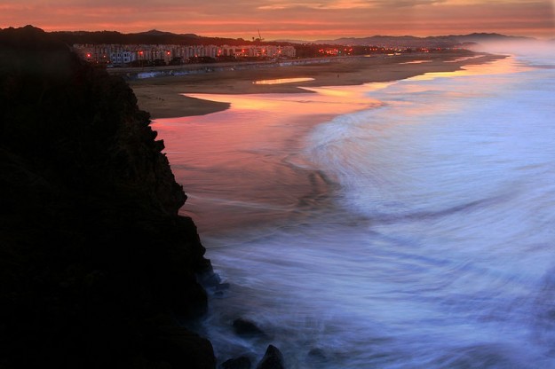 The Rip Curl Pro Search announced its 2011 location: Ocean Beach, San Francisco. The thirteenth most populated city in America? Not exactly a difficult find. Photo: Mila Zinkova The Rip Curl Pro Search announced its 2011 location: Ocean Beach, San Francisco. The thirteenth most populated city in America? Not exactly a difficult find. Photo: Mila Zinkova