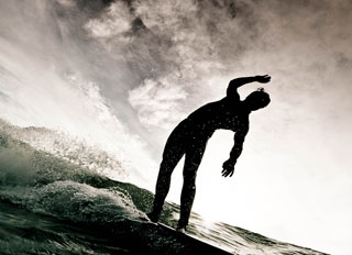 Silhoutte Surfer Photo: Bryce Johnson