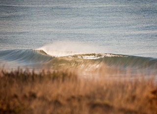 Perfect Empty Lineup Wave: Photo Bryce Johnson