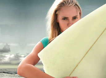 AnnaSophia Robb as Bethany Hamilton in Soul Surfer