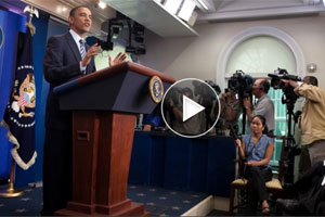 The following is a transcript of Barack Obama's speech, where he released his long form birth certificate in response to incessant speculation from opposition.