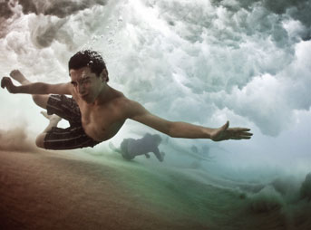 When Mark Tipple started shooting from a different vantage, his passion turned into a powerful collection of underwater photography. Photo: Mark Tipple