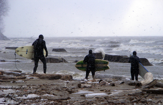 Out of Place surfers