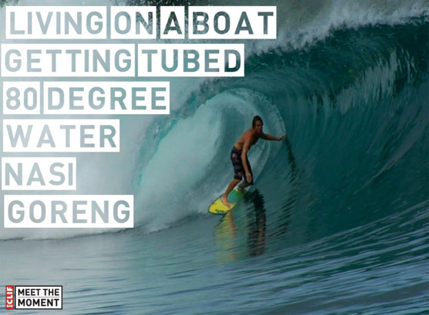 Mike Losness barreled Bali Meet the Moment