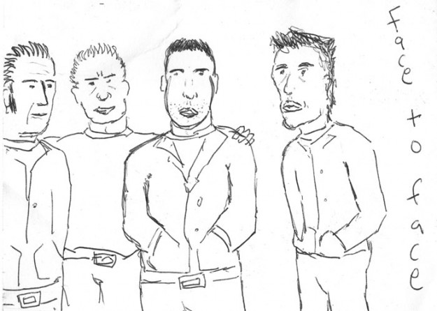Face to Face Doodle Face to Face...as originally doodled by Face to Face.