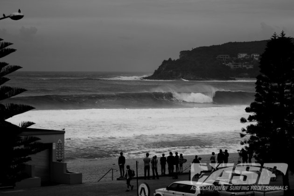 "Manly Beach is kind of the Huntington of Sydney," said Hurley's Evan Slater, "so it just made sense to have it there." Photo: ASP/Getty Manly Beach Surf