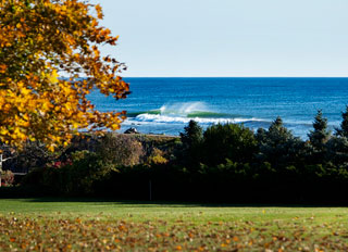 New Hampshire Surf Lineup Fall Photo: Brian Nevins