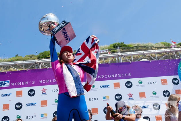 Carissa Moore World Champion Roxy Pro