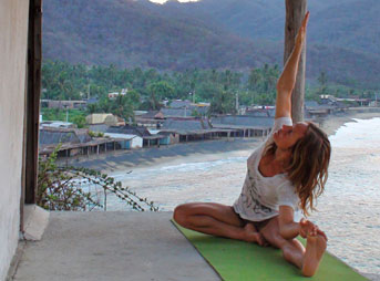 Rochelle Ballard Yoga Surf Tips