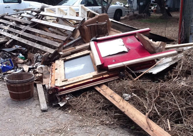 What's left of my friend's house. What's left of my friend's house.