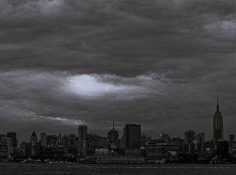 New York City Hurricane Irene Storm