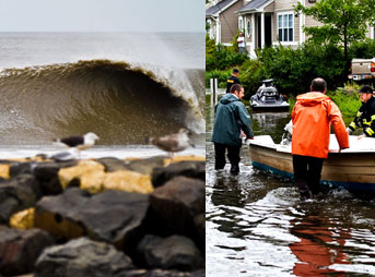 After Hurricane Irene made landfall on the East Coast, the damage was almost unbelievable. New-Jersey based photographer Ryan Struck was there to capture the devastation.
