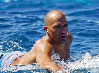 Kelly Slater Paddling