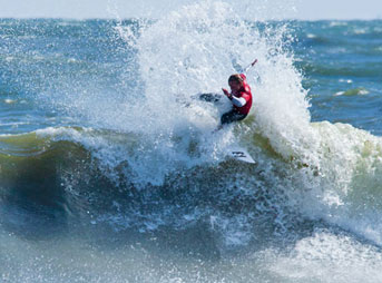 Sam Hammer claimed the 9th Annual Garden State Grudge match at Casino Pier, only to reinforce his status as "The Godfather" in New Jersey surfing.