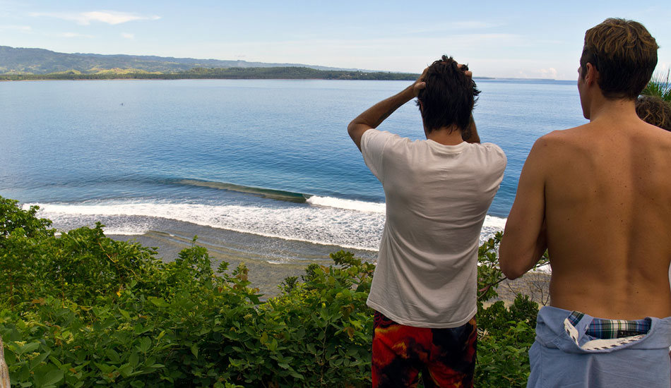 On a recent surfEXPLORE project to coastal Mindanao, we tapped into the potential of the east coast of the Philippines. There are many quality waves that have never been seen by surfers, let alone ridden. Photo: John Seaton Callahan