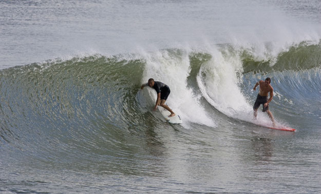 dropping in