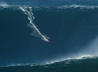 Garrett McNamara biggest wave ever surfed