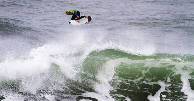 "The Tour is super elite now that it’s only 32 guys," says Ace Buchan. "And I believe, long term it, it will be in the best interest of the sport." Ace displaying progression in France. Photo: ASP/Cestari Ace Adrian Buchan surfs France