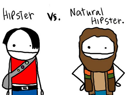Hipsters vs. Natural Hipsters