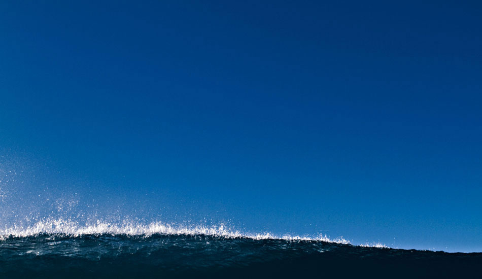 If there was a recipe for great days, blue skies and empty waves would surely be the top two ingredients. Photo: Ryan Struck