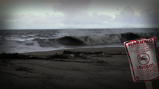 Beach Closure Pollution