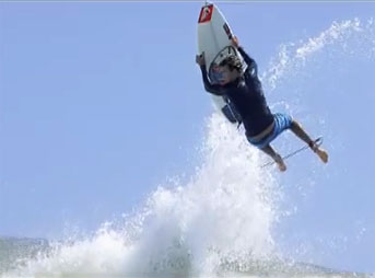 Julian Wilson adds new trick #1: the Sushi Roll.