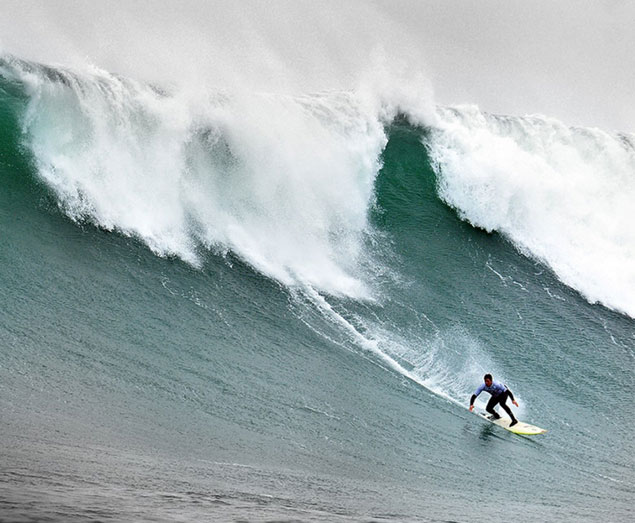 Peter Mel was crowned the 2012 Big Wave World Tour Champion.